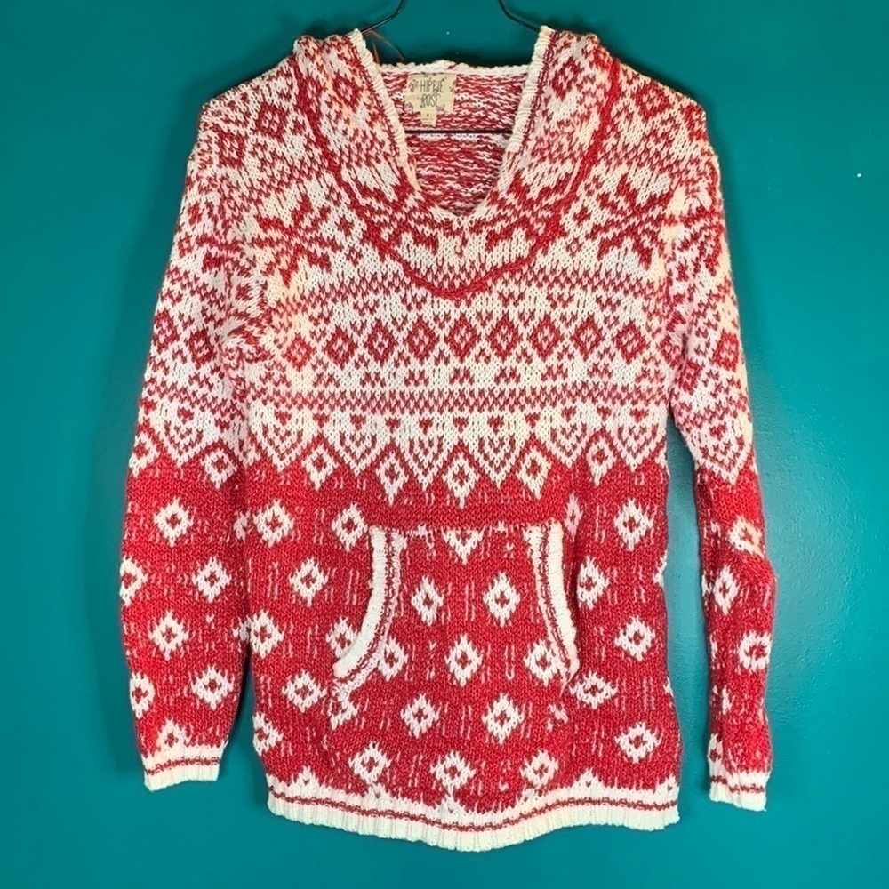 Hooded Winter Sweater